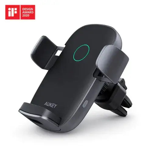 Aukey Wireless Charging Phone Mount - 10W - GulfStore.com