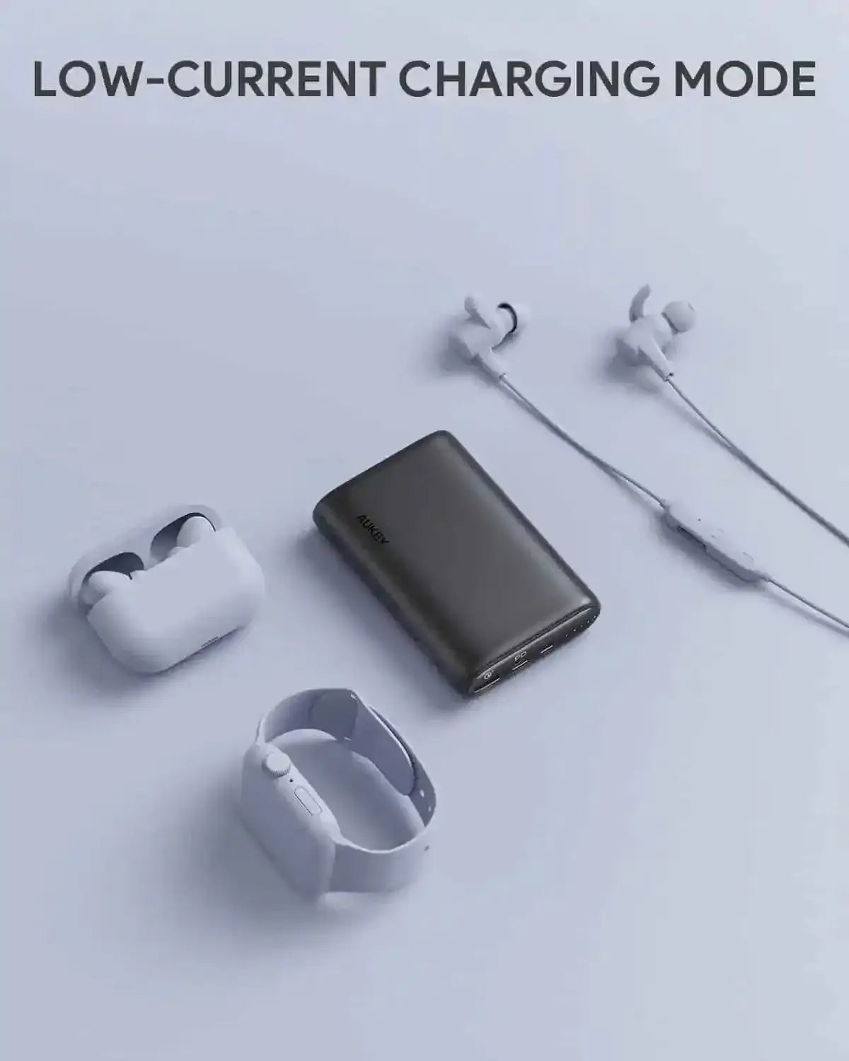 Aukey Essential 15000mAh Power Bank with 18W PD , Quick Charge QC 3.0 - Black - GulfStore.com