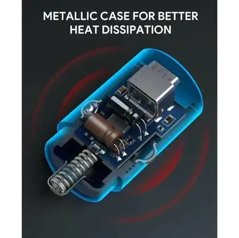 Aukey PD 30W Dual USB Nano Car Charger - GulfStore.com