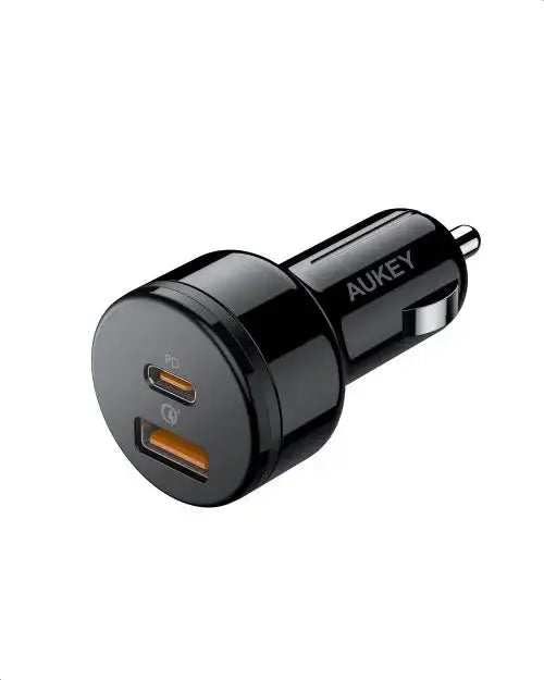 AUKEY, 2-port Car Charger with PD 3.0 - GulfStore.com