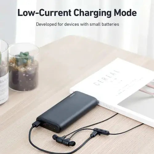 Aukey 20,000mAh 65W PD Power Bank Fast Charge - Black - GulfStore.com