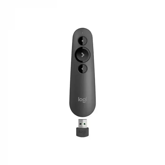 Logitech R500s Laser Presentation Remote - Graphite Black - GulfStore.com