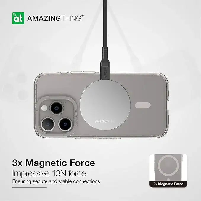 Amazing Thing Titan Pro Magsafe Drop Proof Case For Iphone 15 6.7 Pro Max 2023 Titan Grey IP156.1PTMGY - GulfStore.com