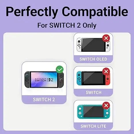 Thumb Grips For Nintendo Switch 2 (Joycons 8PCS) - Black - GulfStore.com