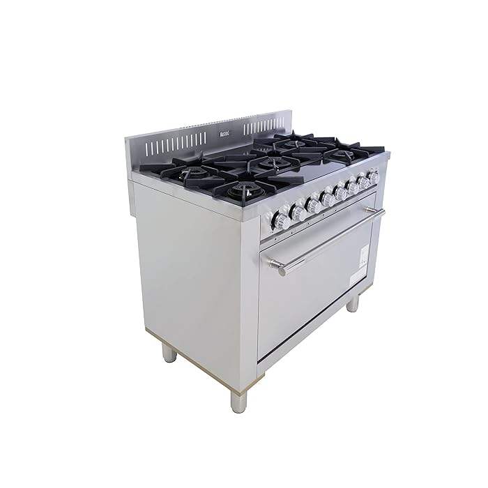 Master Chef Gas Cooker Free Standing 100x60 5 Burners - (MHO4051S) - GulfStore.com