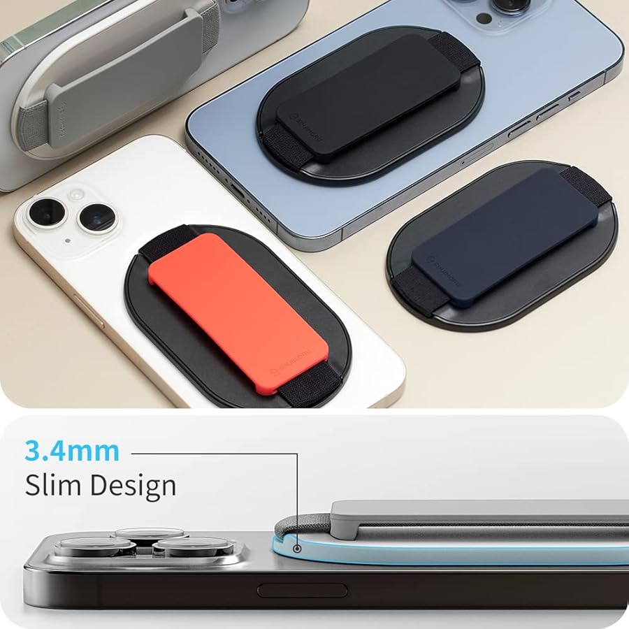 Sinjimoru | SMA-SGR-SLCN-ORG | Sinjimoru Magsafe Grip - Orange