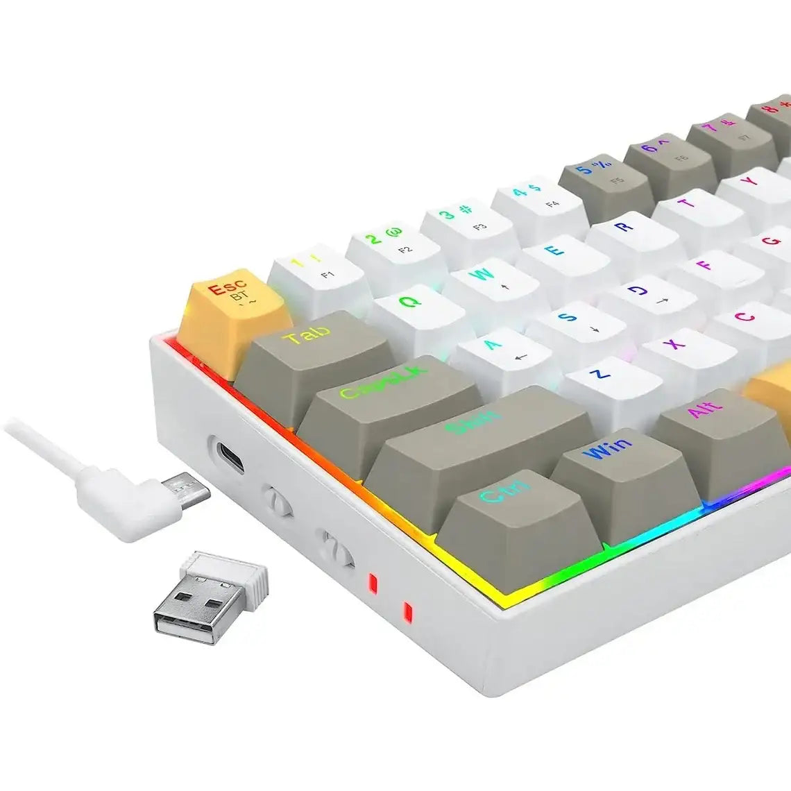 Redragon Draconic Pro Wired/2.4G/BT Mechanical Gaming Keyboard - GulfStore.com