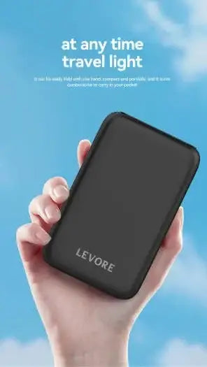 Levore 20000mAh Power Bank, With USB-A 22.5W USB-C PD 20W, LP231-BK - GulfStore.com