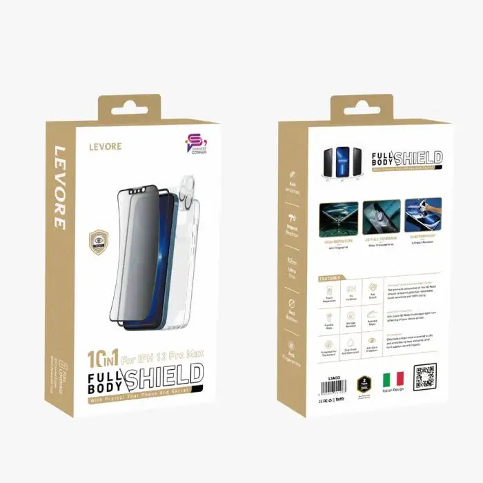 Levore Protection Set for iPhone 13 Pro Max, 10 in 1 full set - LSM33 - GulfStore.com
