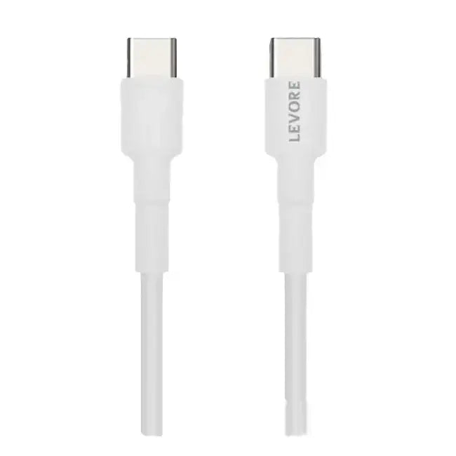 Levore Cable C-C 60W Silicone Cable IM LCS312 - White - GulfStore.com