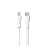 Pawa USB-C To USB-C Cable 1.2M PW-12PVCCTOC-WH - White - GulfStore.com