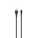 Pawa PVC 3A Data & Quick Charging Type-C Cable 2m/6.5ft PW-2PVCATOC-BK - Black - GulfStore.com