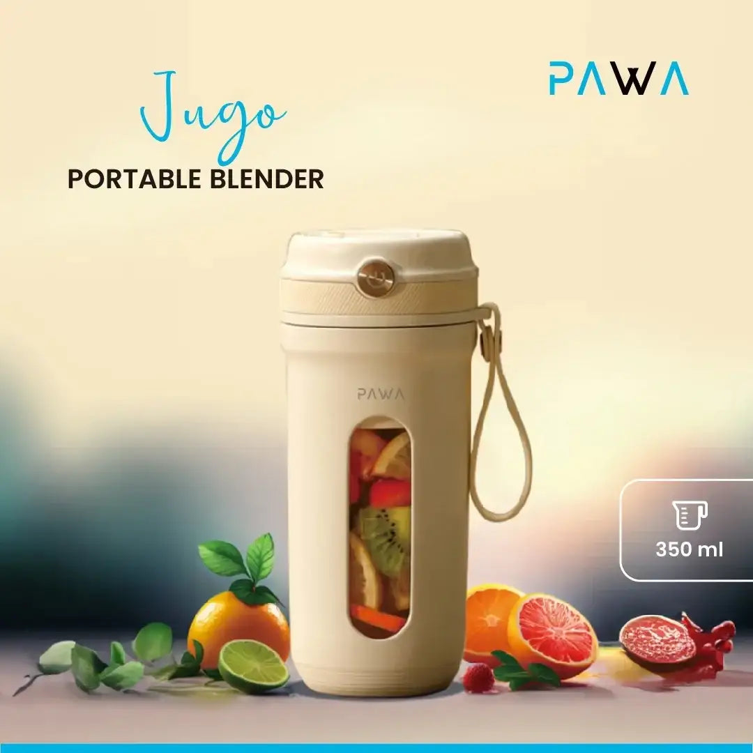 Pawa Jugo Portable Blender 350ml - White - GulfStore.com