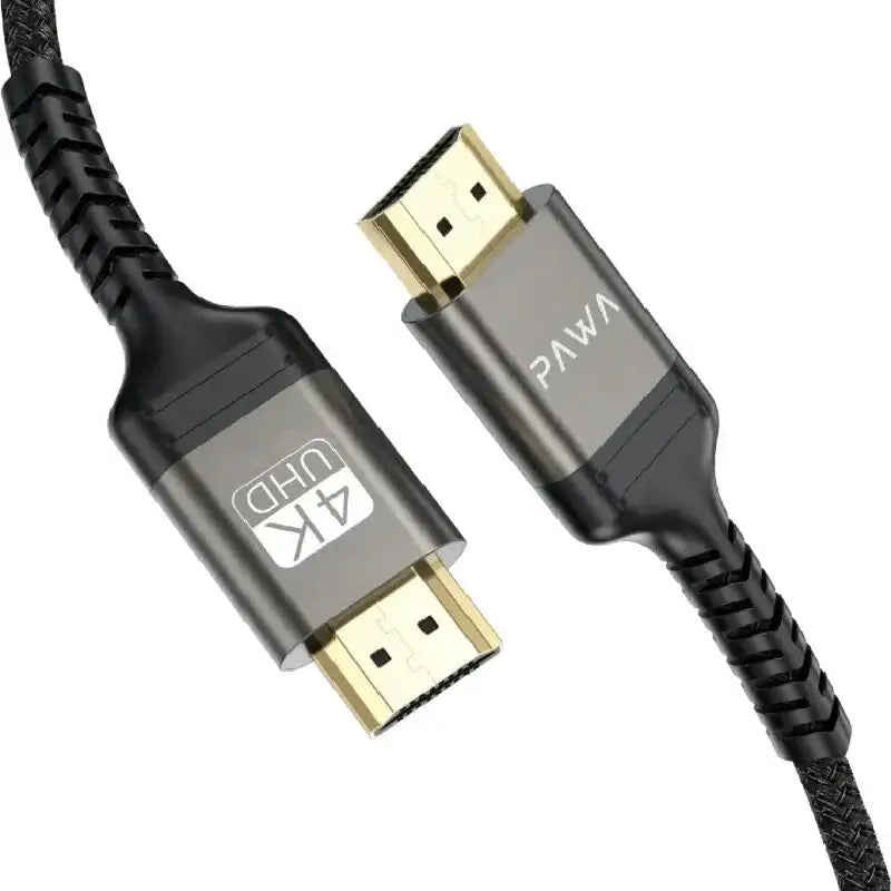 Pawa El-Caro Series Braided HDMI to HDMI 4K Cable 3M (PW-ELHD4K3M) - GulfStore.com