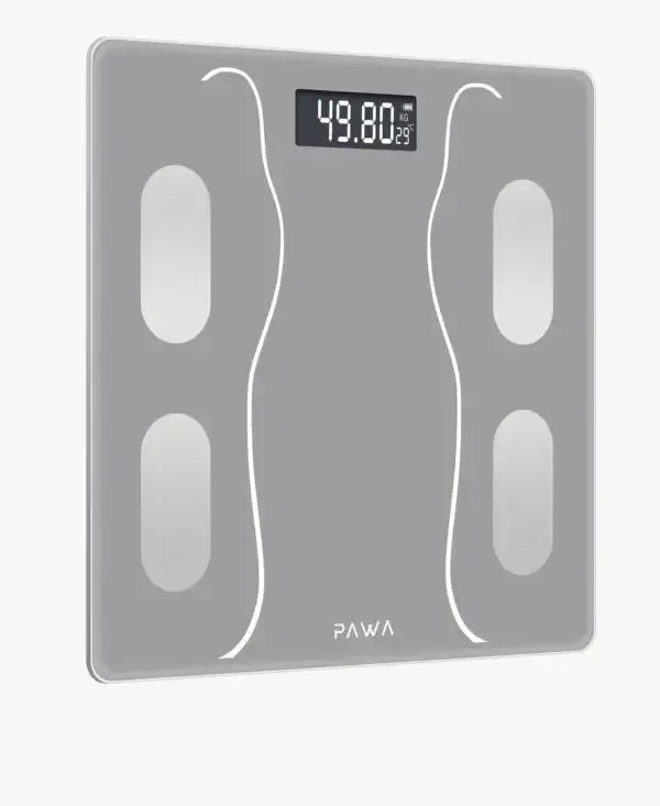 Pawa Smart Body Scale with Body Analysis App – Grey - GulfStore.com