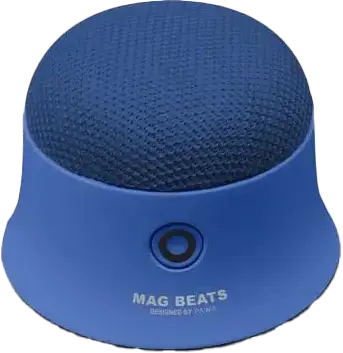 Pawa Magbeats Mini Magsafe Speaker Gun Metal -Deep Blue - GulfStore.com