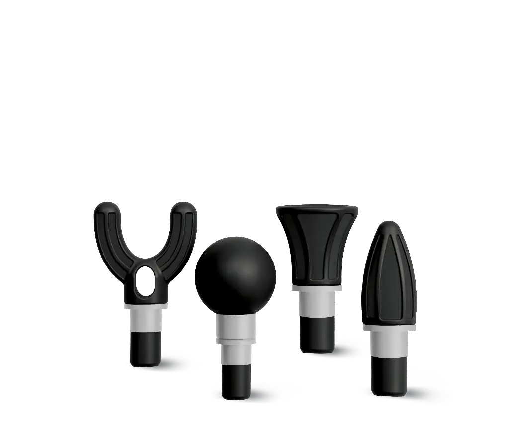 Porodo Lifestyle EaseOn Handheld Massager - Black - GulfStore.com