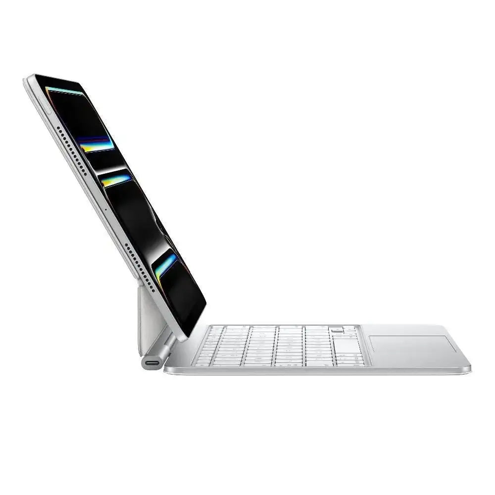 Apple Magic English & Arabic Keyboard for iPad Pro 11-inch M4, MWR03AB/A -White - GulfStore.com