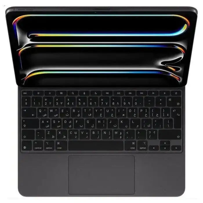 Apple Magic English & Arabic Keyboard for iPad Pro 11-inch M4 - Black - GulfStore.com