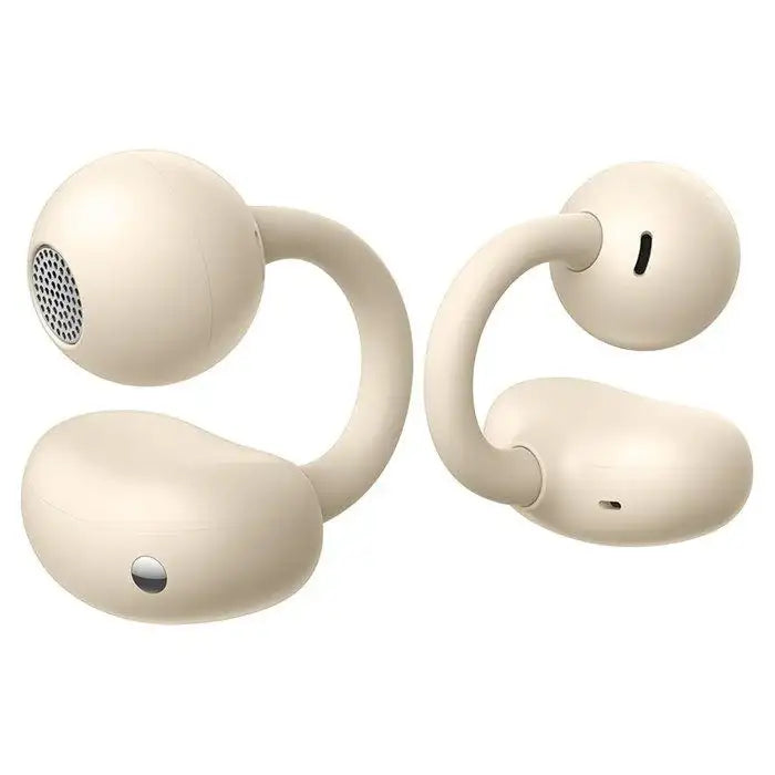 Huawei FreeClip Wireless Earbuds - Beige - GulfStore.com