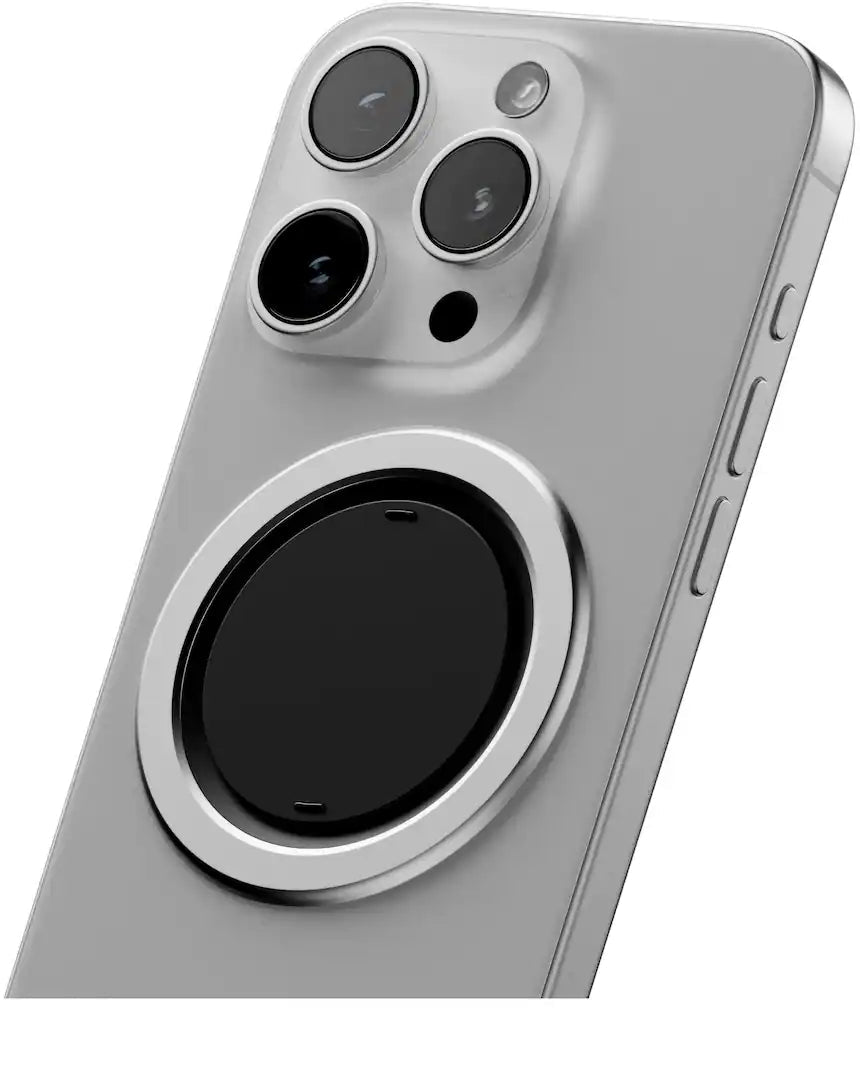 OhSnap! | PH-S4L-SLV-001 | Ohsnap Grip Snap Lux 5 | Silver Fox - GulfStore.com