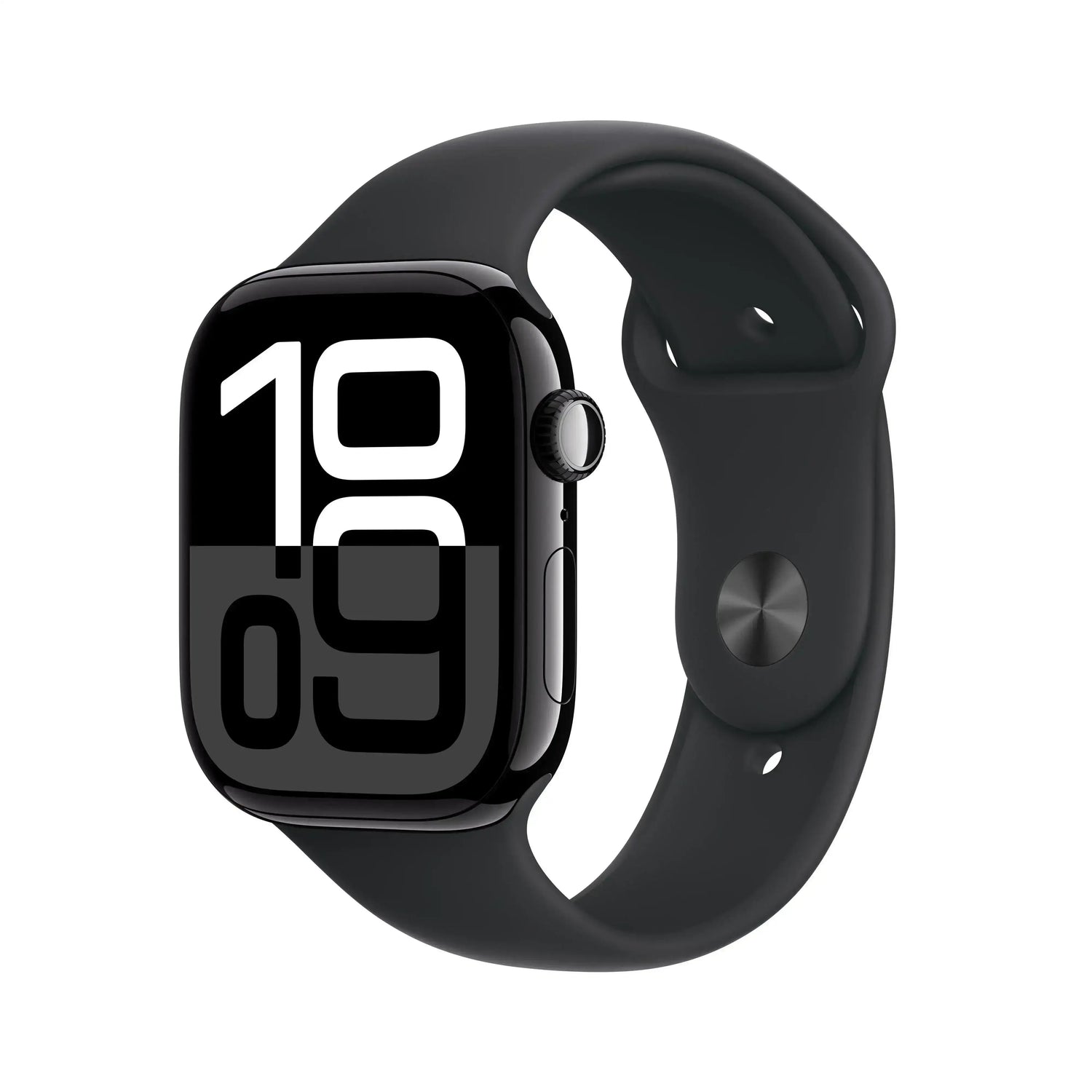Apple Watch Series 10 Gps + Cellular 46Mm Jet Black Aluminium Case With Black Sport Band - S/M - GulfStore.com