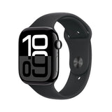 Apple Watch Series 10 Gps + Cellular 46Mm Jet Black Aluminium Case With Black Sport Band - S/M - GulfStore.com