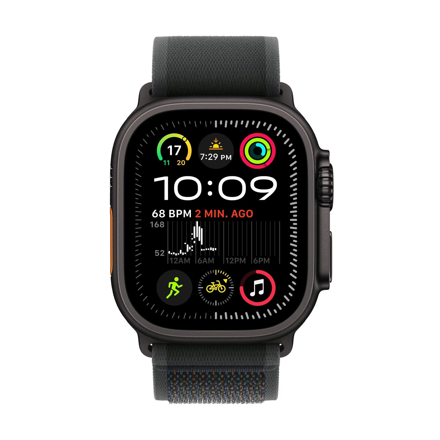 Apple Watch Ultra 2 GPS + Cellular 49mm Black Titanium Case - GulfStore.com