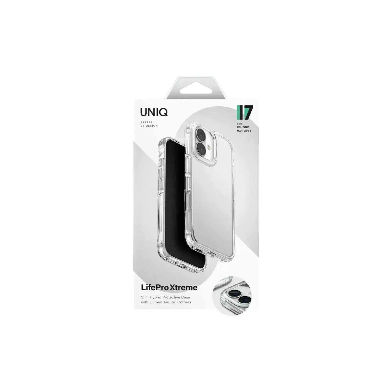 UNIQ-IP6.3 | 2025 |LPRXCCLR | UNIQ HYBRID LIFEPRO XTREME Case | For Iphone 17 , 6.3