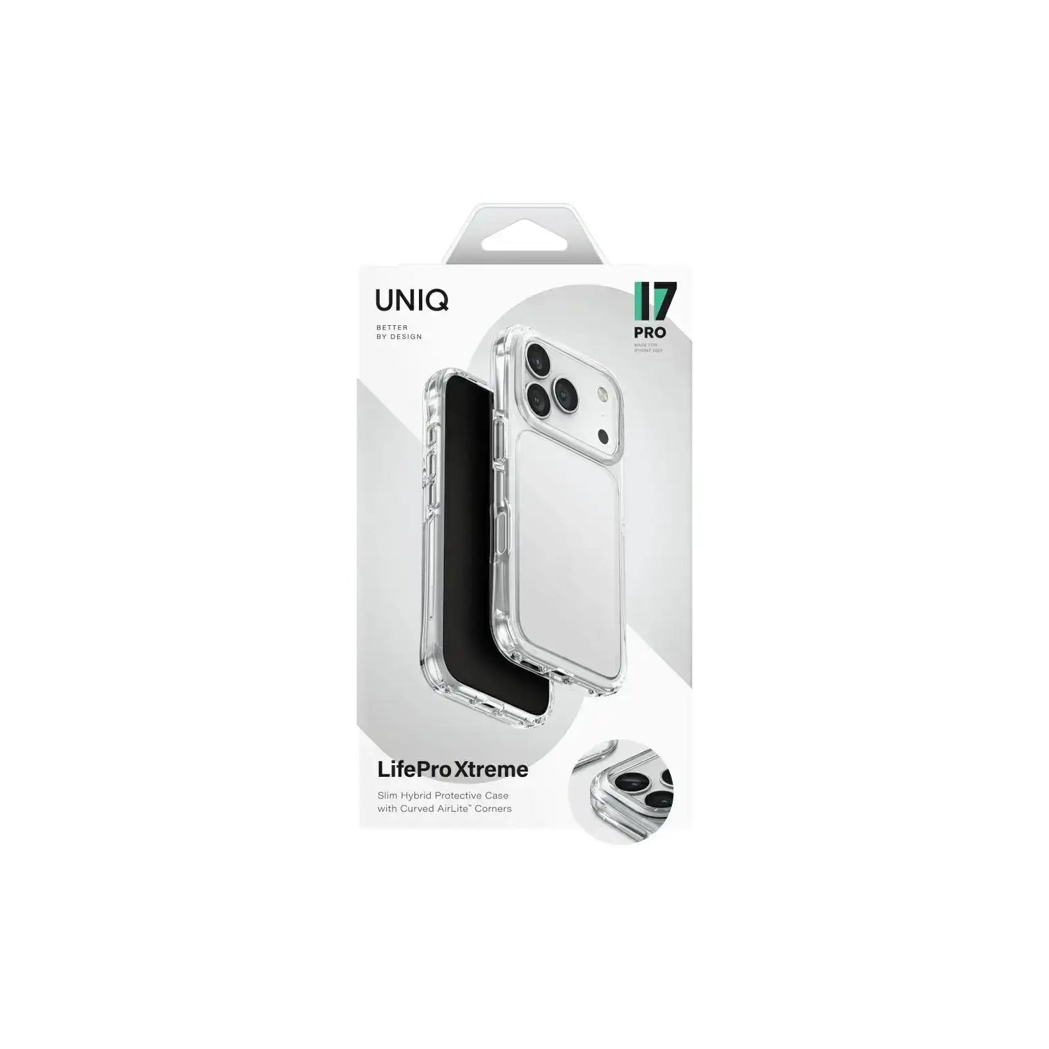 UNIQ-IP6.3P | 2025 |LPRXCCLR | UNIQ HYBRID LIFEPRO XTREME Case | For Iphone 17 Pro , 6.3