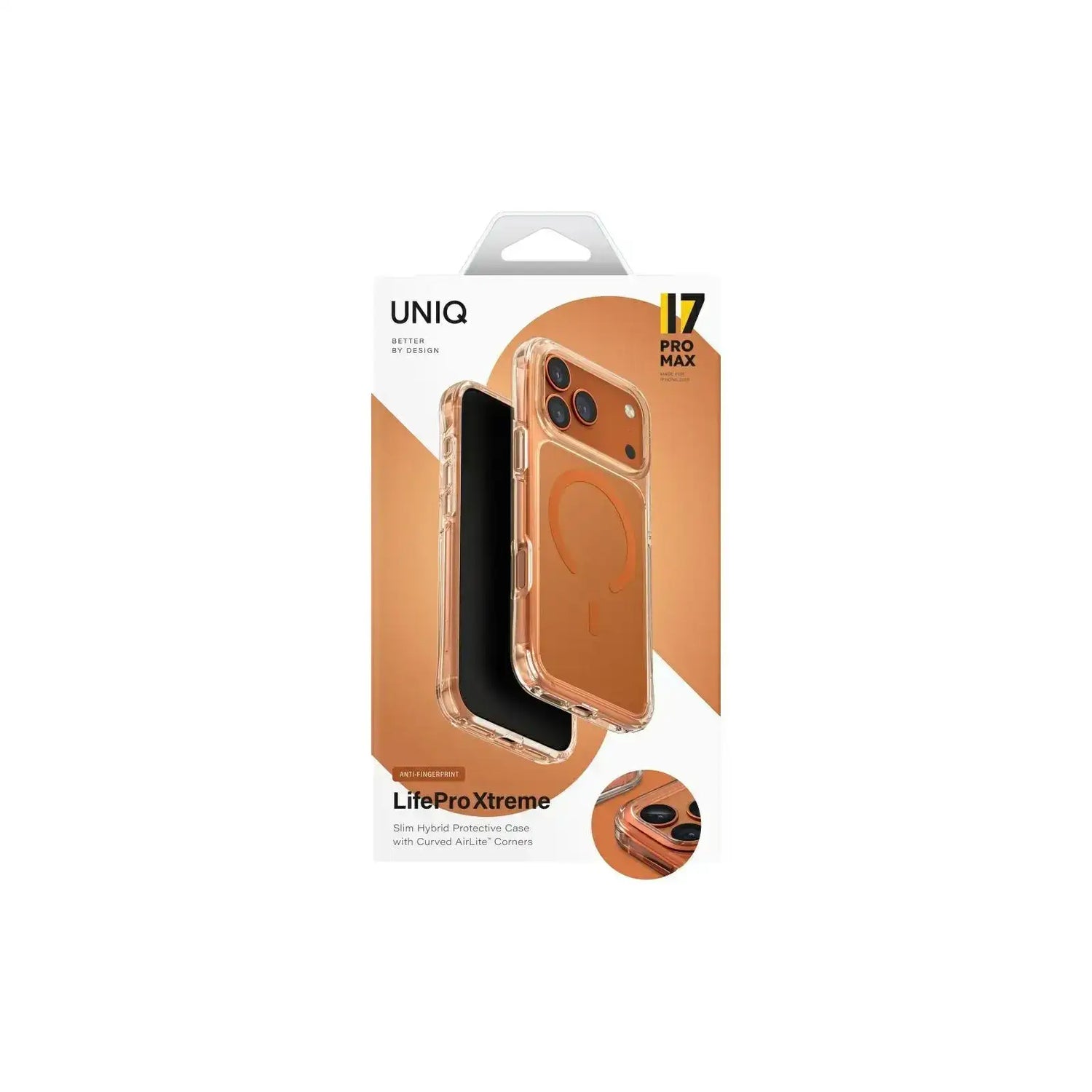 UNIQ-IP6.9P | 2025 |LXAFMFCLRVO | UNIQ HYBRID LIFEPRO XTREME Case | For Iphone 17 Pro Max , 6.9