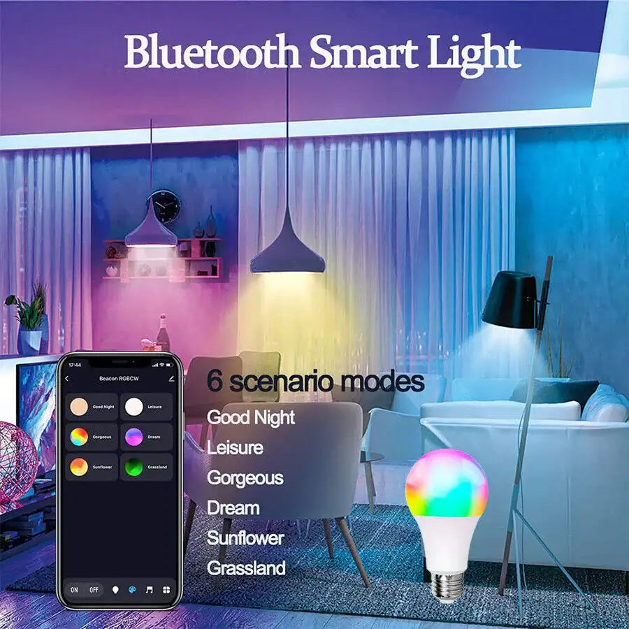 Meross Smart Wi-Fi LED Bulb with RGB MSL120HK(EU) - GulfStore.com