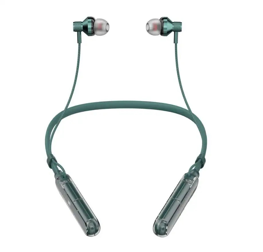 Porodo-PD-STWLEP017-GN Porodo Soundtec SV Pro Neckband Earphone ENC - GulfStore.com
