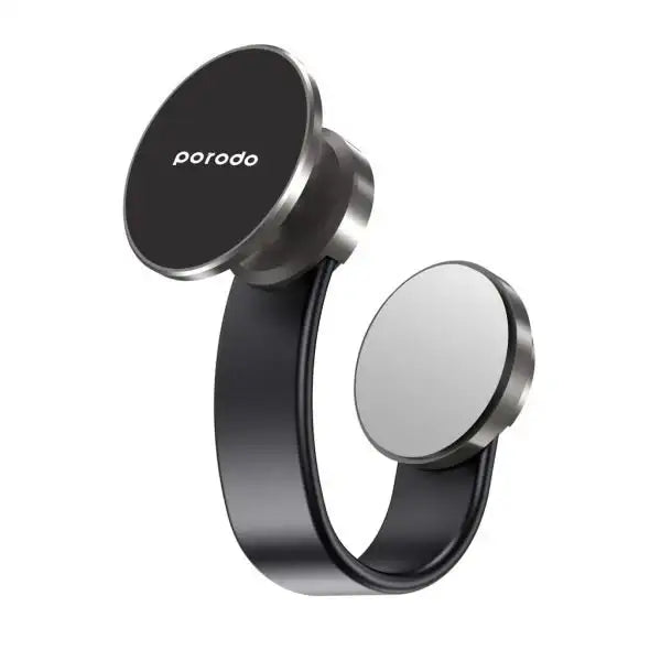 Porodo Flexible Arm Magnetic Car Mount Black PD-MGHSCM-BK - GulfStore.com