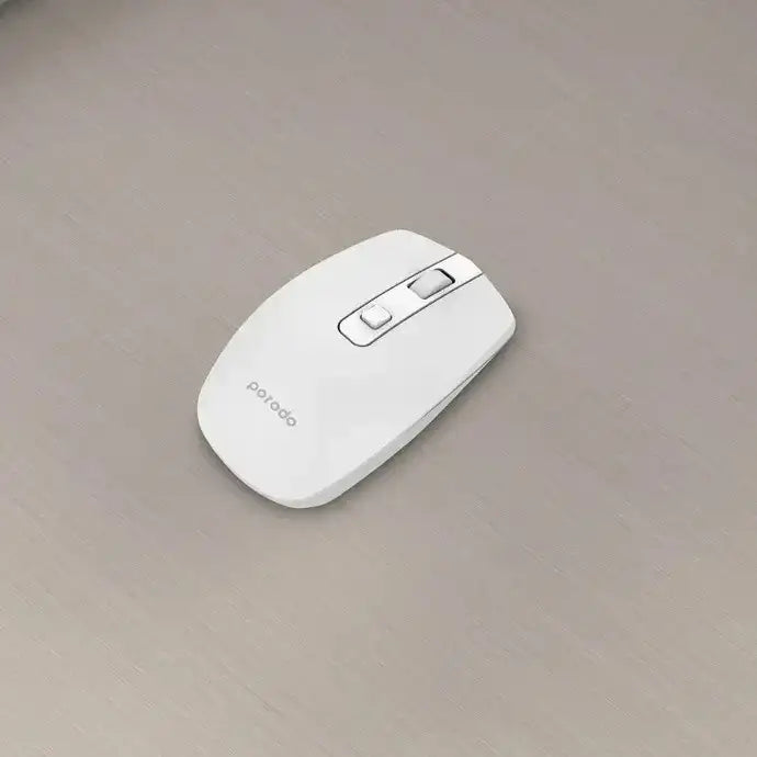 Porodo 2.4G Wireless and Bluetooth Rechargeable Mouse DPI 1600 - GulfStore.com