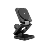 Porodo 3in1 Magsafe Wireless Foldable Fast Charger 15W - GulfStore.com