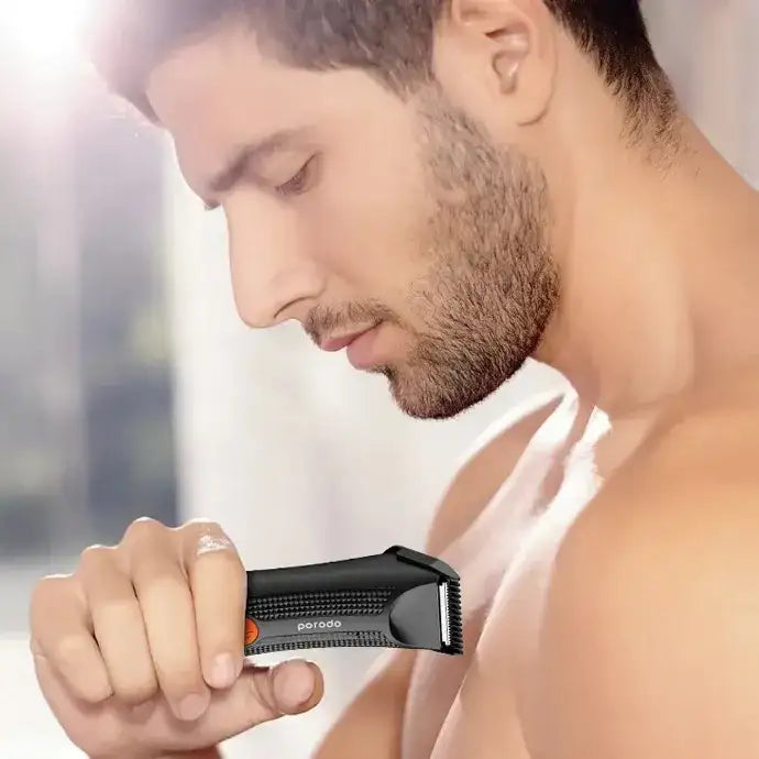 Porodo Lifestyle Sensitive Parts Hair Trimmer Ergonomic Grip Design - GulfStore.com
