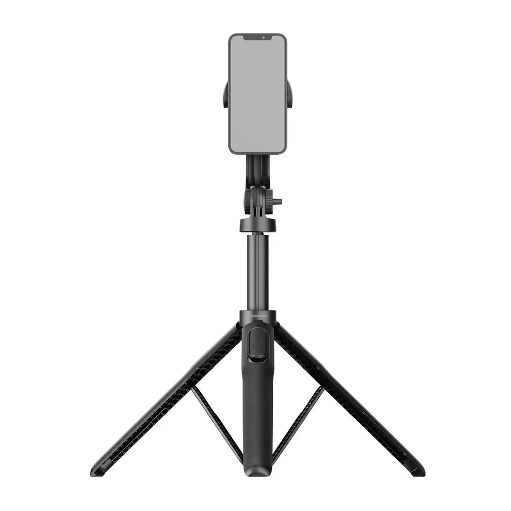 Porodo Magnetic Selfie Stick 150 Cm Extendable With 3Leg Tripod And Remote Control-Blac( PD-MGS150-Bk) - GulfStore.com