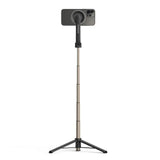 Porodo Magnetic Selfie Stick 64.5cm Extendable with 3 Leg Tripod and Remote Control - Black (PD-MGS64-BK) - GulfStore.com
