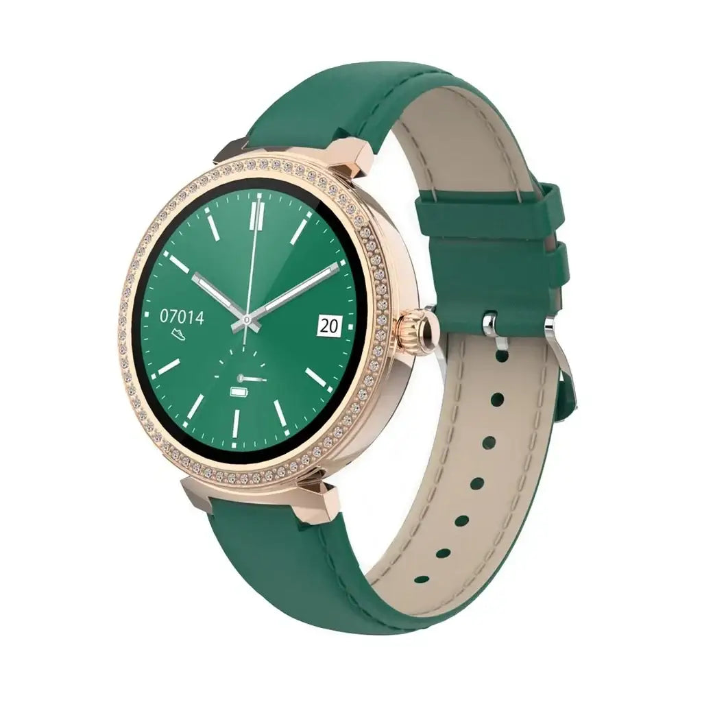 PD-BELLE-GN , Porodo Belle Smart Watch Green - GulfStore.com