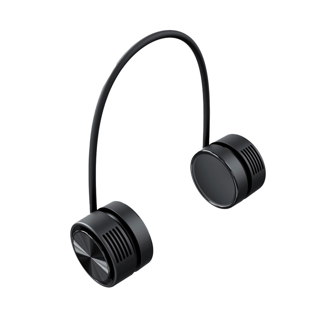 PD-LSNCFAN | Porodo Lifestyle Flexicool Portable Neck Fan | Black