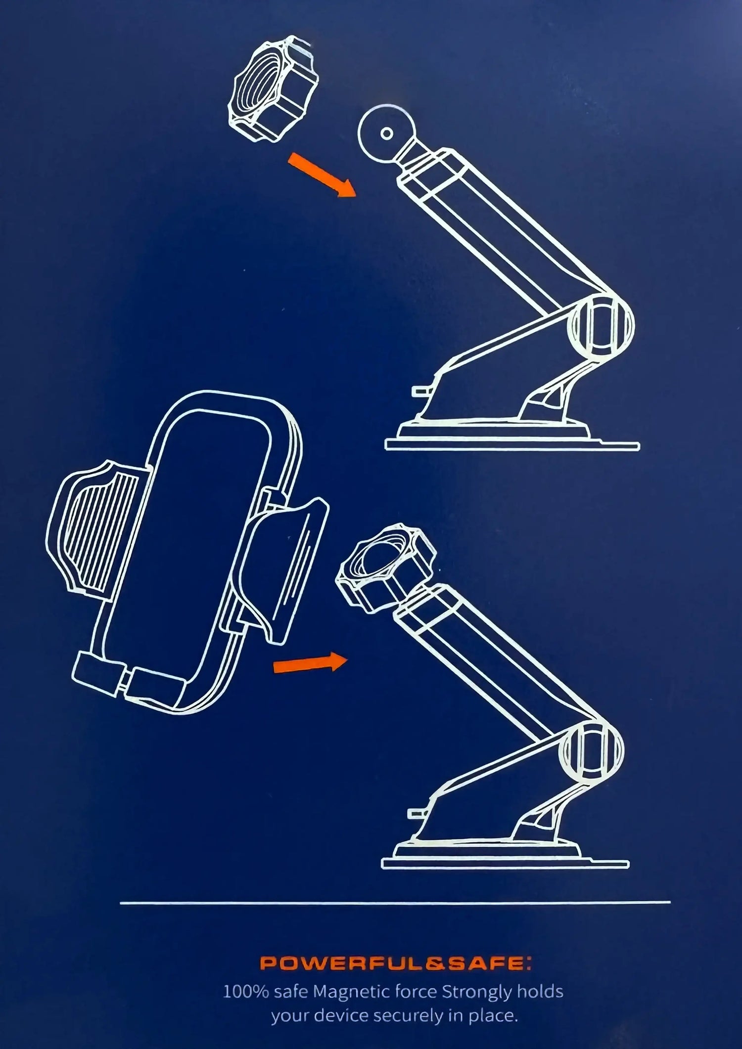 wewe telescopic car holder ph-020 - GulfStore.com