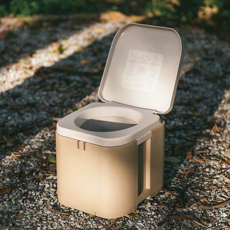 Naturehike Detachable liner toilet - Khaki - GulfStore.com