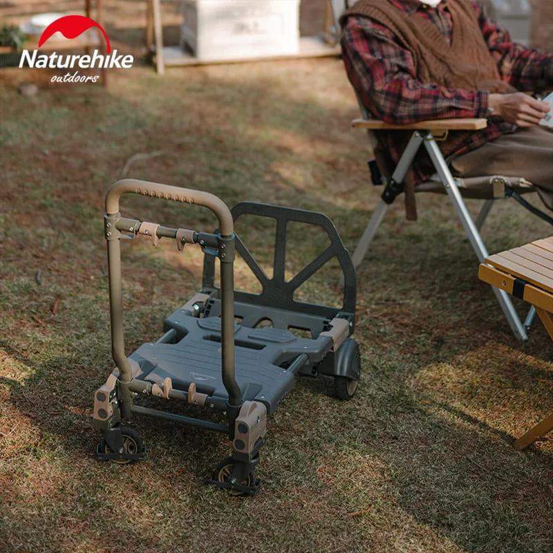Naturehike (TC08) Multifunctional two-in-one cart - Army Green - GulfStore.com