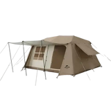 Naturehike Village 13 tent for 5-8 man (with hall pole) - Brown - GulfStore.com