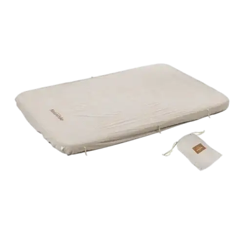 Naturehike Inflatable cushion cotton bed cover Double - Khaki - GulfStore.com