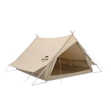Naturehike Extend 4.8 Cotton Eaves Tower Tent Quicksand - Gold - GulfStore.com