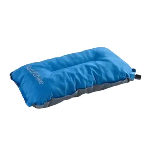 Naturehike Sponge automatic inflating pillow - Light Blue - GulfStore.com