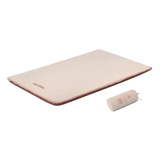 Naturehike Elastic cloth self inflatable sleeping pad Double - Almond Yellow - GulfStore.com