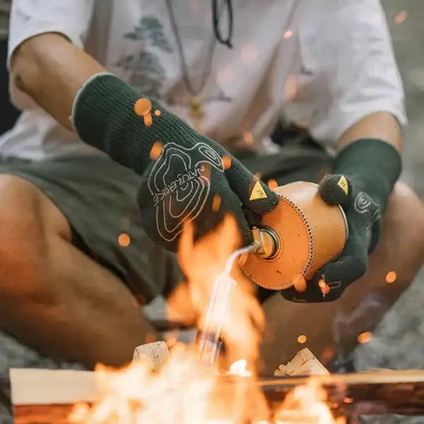 Naturehike Heat Resistant Gloves - Pale Green - GulfStore.com